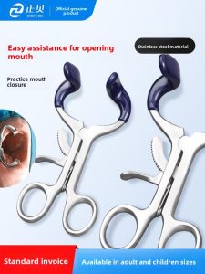 ZHENGBEI | Adjustable Mouth Opening Device for Jaw Exercise and Rehabilitation Stainless Steel