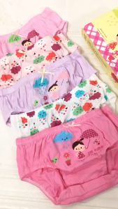 FSW321 Celana Dalam Anak Perempuan Katun Murni Model Segitiga 1 Kotak Isi 5 Pcs
