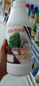 MEGA POWER Chế Phẩm Trừ Bệnh Thán Thư Rỉ Sắt Phấn Trắng Sương Mai - 1 Lít