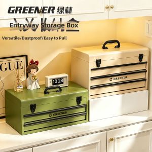 GREENER | Freestanding Drawer Storage Cabinet for Makeup and Miscellaneous Items