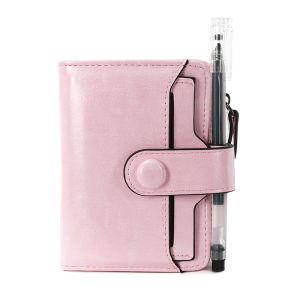 Upgraded With Pen Plug M5/A8 Size Rings Planner Mini Techo with 15 MM Rings Portable Notebook Wallet