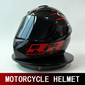 DOT full helmet motorcycle imitation men and women riding electric cars couple helmet four seasons anti-fog karting helmet.