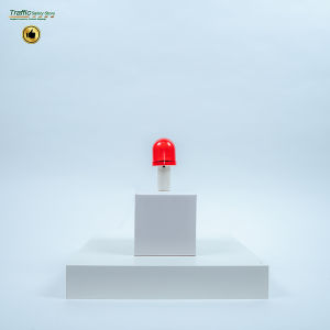 ไฟติดกรวย LED 15V ทรงโดม ถ่านใส่ถ่านกรวยจราจรหรือเสาลมลูก สำหรับการช่วยแจ้งเตือนและเป็นสัญญาณบอกจุด สินค้าพร้อมส่ง ราคาส่งได้