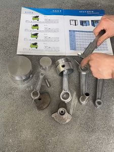 Bộ 3 cái Vòng Pít Tông / Piston máy bơm nén khí ( Mã 42 ) / Vòng bạc máy hơi/ pittong máy nén khí bạc hơi xéc măng