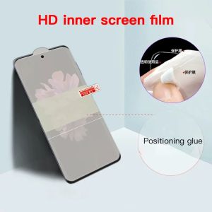 Matte Hydrogel Film For Samsung Galaxy Z Flip 7 6 5 4 3 Inner Outer Back Soft TPU Full Cover Screen Protector