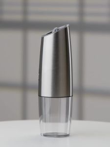 cliton | Máy Xay Tiêu Tự Động Có Thể Sạc Lại Bằng USB MINI Có Thể Điều Chỉnh Độ Thô Bằng Thép Không Gỉ Máy Xay Muối Và Tiêu Cho Nhà Bếp Máy Xay Gia Vị 1 Cái/2 Cái