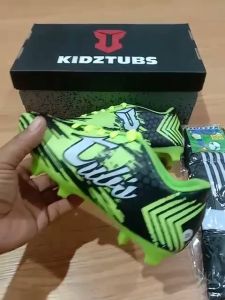 KIDZTUBS Sepatu Bola Anak Paket Komplit Sepatu Bola Tas Skin Deker Kaos Kaki Usia 6-10 Tahun Size 28 29 30 31 32 33 34 35 36 37 KDZ1639121824