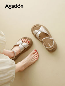 Agsdon | Comfortable Chunky Sole One-Strap Sandals for Beach