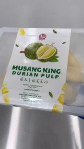Old Tree Musang King Black Gold Fresh Chilled Durian Pulp 300g - Halal-Friendly | Less Sweet