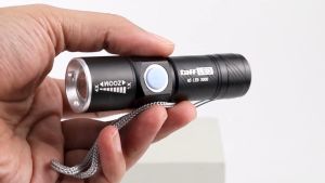 TokoNadiia Senter LED Mini USB Rechargeable Q5 LED 2000 Lumens