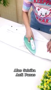 Alas Setrika Baju Anti Panas Ironing Mat Protective Cloth Tatakan Kain Jaring Mesh Heat Insulation Alas Pelindung Pelapis Setrika Murah Bahan Jaring