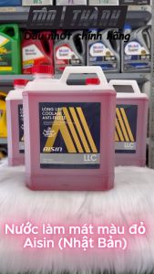 [ Hàng Chính Hãng AISIN ] Nước Làm Mát Động Cơ Màu Đỏ AISIN 4L - Nhập Khẩu Chính Hãng