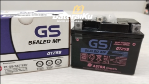 Aki Motor GS Astra Aki Kering GTZ5S Untuk Beat Xeon Vario Mio dll