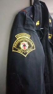 อาร์มดับเพลิง สำนักป้องกันและบรรเทาสาธารณภัยกรุงเทพมหานคร อาร์มสำนักป้องกันและบรรเทาสาธารณภัย อาร์มปภ. อาร์มดับเพลิงกรุงเทพมหานคร อัศวินดับเพลิง อัศวินดับเพลิง ชุด ชุดอัศวินดับเพลิง - Lazada