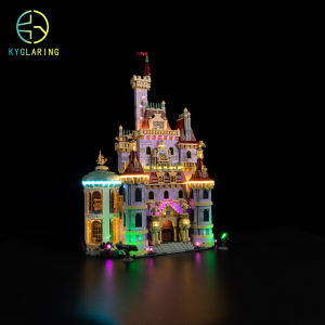 Kyglaring LED Light Kit for Lego Beauty And the Beast Castle Building Blocks Toy Lighting Decoration Suitable for Ages 5 And up