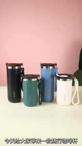 350ml Stainless Steel Coffee Bottle Thermos Cup Flask Coffee Cup Vacuum Flask Cawan Termos Tumbler