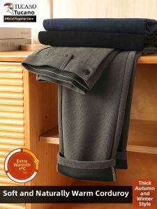 TUCANO | Business Straight Casual Trousers Men Warm Loose