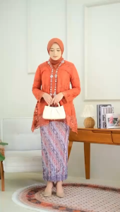 Naily Kebaya - Setelan kebaya jenia blus tile japto