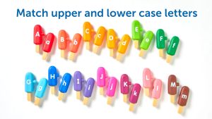 [อายุ 2+] ชุดเรียนรู้อักษร A-Z กับไอศครีมอัลฟาป๊อบ (SMART SNACK ALPHA POPS) [Learning Resources]