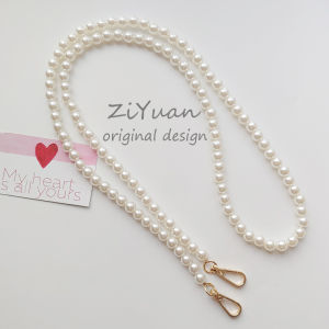 Korean Style Xuan Ya Pearl Chain Shoulder Strap Crossbody Lanyard Hand-Carrying Bag Camera Phone Lanyard Long Belt Womens Short