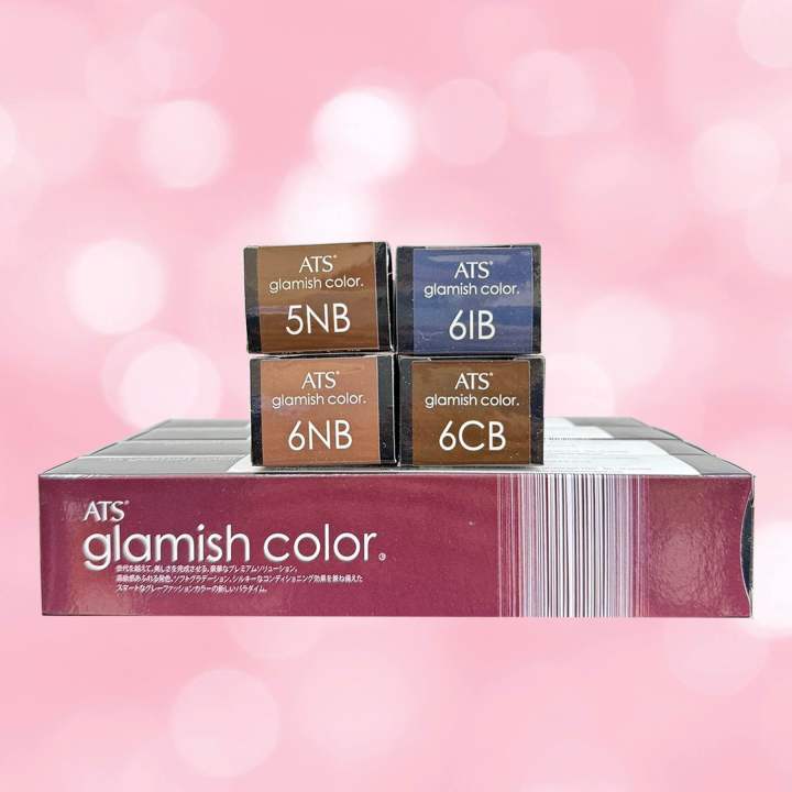ATS GIAMISH COLOR 80 ML.สีผมสำหรับปิดผมขาว | Lazada.co.th