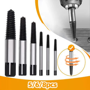 AMR Cutting head screw extractor tool for removing broken screws multi specification combination set