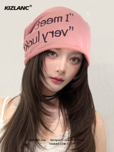 KIZLANC Design Thin Overhead Cap Womens Summer Trendy Hip Hop Style Small Face Effect Cotton Cone Top Hat for All Seasons