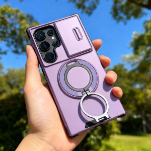 Magnetic Phone Case for Galaxy S25Ultra S24Ultra S23Ultra A16 A35 A55 with Lens Protection