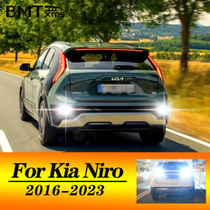 BMTxms 2pcs W16W T15 921 LED Canbus Reverse Light Bulbs White For Kia Niro I II DE SG2 2016 2017 2018 2019 2020 2021 2022 2023