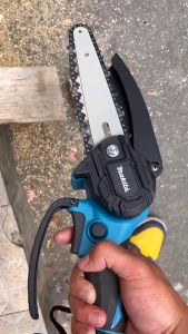 MAKITA เลื่อยไฟฟ้า 6 นิ้ว ช่องที่ 6 ตัวเลือก โดยเลื่อยไฟฟ้า 6 นิ้ว และเลื่อยไฟฟ้าไร้สาย เลื่อยโซ่ไม่มีไฟฟ้า เลื่อยตัดกิ่งไฟฟ้า เลื่อยโซ่ และเลื่อยไฟฟ้ายนต็ตัดไม้ Cordless Chainsaw