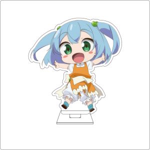 Bandai | Anime Shalsha Laika Azusa Aizawa Cosplay Acrylic Hình Đứng 10CM Dễ Thương Vật Trang Trí Quà Tặng Với Chất Liệu Nhựa Dành Cho Người Thu Thập