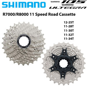 SHIMANO | SHIMANO 105 R7000 ULTEGRA R8000 11 Speed Road Cassette Sprocket CS-R7000 CS-R8000 11-28T 11-30T 11-32T 12-25T HG700 HG800 34T
