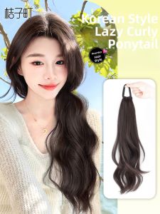 JUZITING | Long Hair Wig Braids Ponytail Simulated Hair New Chinese Style