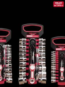DELIXI | Quick Multi-function Ratchet Socket Wrench Set