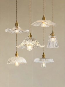 FANCY LAMP CLUB | All-Copper Glass Creative French Vintage Mini Pendant Light