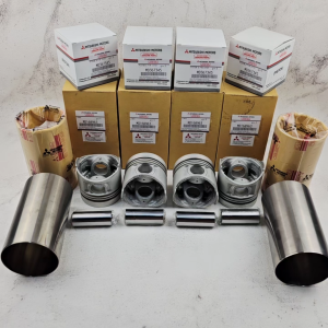 PISTON SEHER+LINER FURING 1SET MITSUBISHI L300 DISEL DIESEL NEW BARU STD PART MOBIL