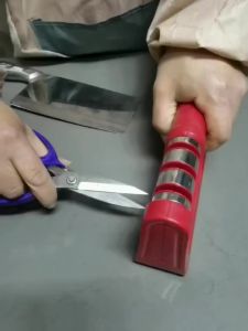 Multi-Purpose Knife Sharpener 4-Stage Kitchen Universal Sharpening Tool Handheld Scissor Sharpener Home & Garden Tools