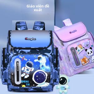Balo Chống Thấm Nước Cho Học Sinh Tiểu Học Balo Đôi Giảm Tải Cho Bé Trai Và Bé Gái Balo Học Sinh Tiểu Học Chất Liệu PU