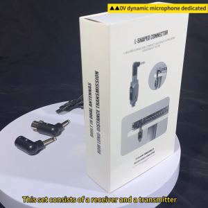 I-convert ang wired microphone sa wireless microphone transmission system. UHF. Ma-adjust ang volume. Plug and play mic. Para sa dynamic na microphone na 0V lang. Tugma sa mga audio mixer.