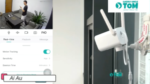 Philips กล้องวงจรปิด Smart Camera wifi 5MP กันน้ำ IP66 เห็นภาพสีเต็มคืน+อินฟราเรด พูดคุยสองทางได้