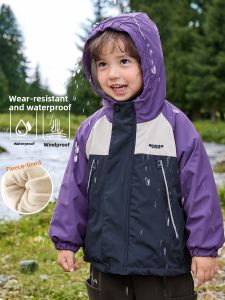 RightEuro Boys Fleece Lined Jacket Winter Clothes Autumn Winter Style Childrens Cotton Clothes Baby Top Winter Cotton Suit for 1 Year Old