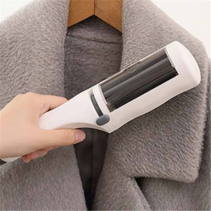 Fur Remover Sweeper Shaver With Clothes Brush Clothing Lint Dust Coat Sticky Remove Pets Hair Cleaner Household random color