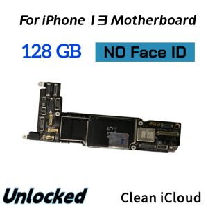 Unlocked For iPhone 13 Pro Max/13 Mini Motherboard Clean ICloud Logic Board Support Update With/Without Face ID Mainboard