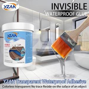 Sealant to Repair Leaks in the Roof. Waterproof Glue for Bathrooms Toilets Kitchens and Wall Cracks. Filling for Exterior and Interior Use. High-Strength Silicone Adhesive.