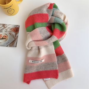 Korean Style Winter Thick Warm Scarf Women Cashmere Shawl and Wraps Pashmina Neckerchief Bufanda Female Long Tessel Echarpe 2025