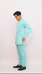 Baju Melayu Turquoise by ADNAA