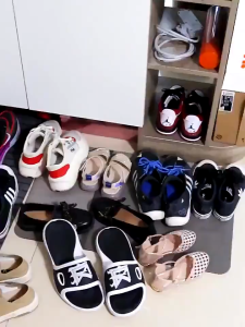 TIDY Multi-tier X-shaped Shoe Rack Folding Shoe Rack Save Space Stackable Shoes Organizer Storage For Living Room Dormitory