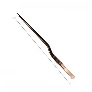 304 Stainless Steel with Magnetic Tweezers Plate Barbecue Western Food Chef Clip Barbecue Clip Food Clip