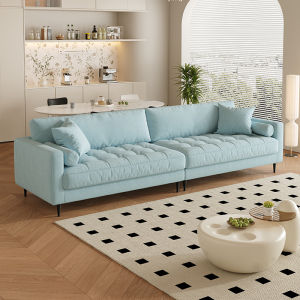 Cream French Style Cloudy Velvet Sofa