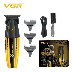 VGR | VGR Hair Trimmer Professional Hair Cutting Machine Electric Clippers Cordless Barber Haircut Rechargeable Trimmer for Men V-285